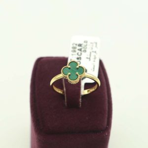 انگشتر ونکلیف سبز کد 8841