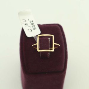 انگشتر مینیمال مربع کد 9402