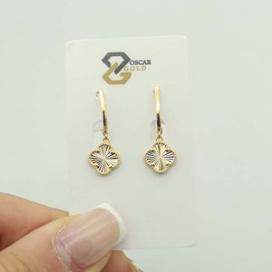 گوشواره ونکلیف تراش کد 9926