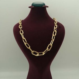 گردنبند حلقه ای درشت کد 10831