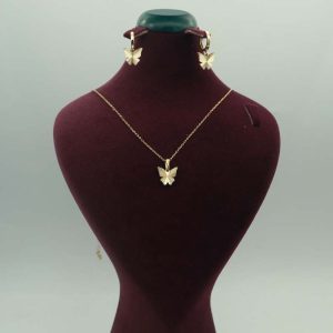 نیم ست تراش طرح پروانه کد 11058