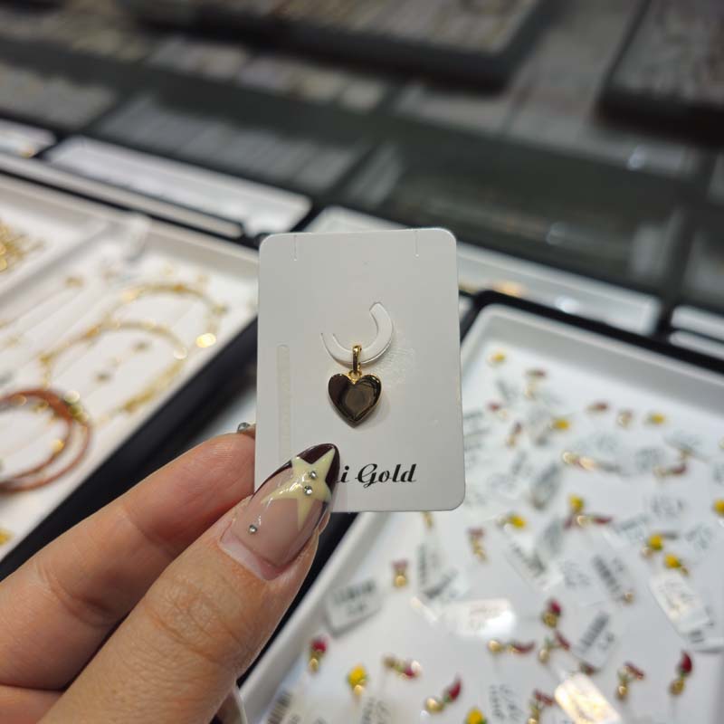 مدال مینیمال قلب لوکس کد S11762 - تصویر 2